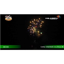Фейерверк MC125 Afterparty (0,8", 1", 1,2" х 88)