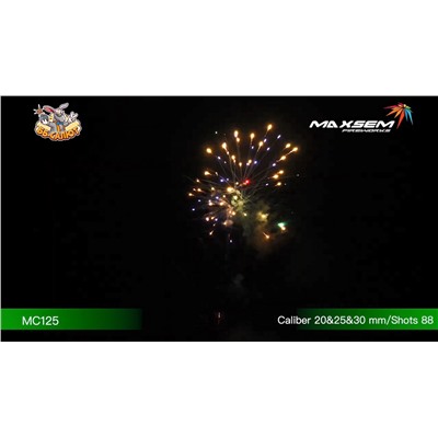 Фейерверк MC125 Afterparty (0,8", 1", 1,2" х 88)