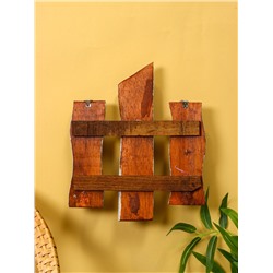 Вешалка «Совята», 23×6×33 см, дерево албезия