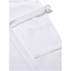 Халат махровый Этель, женский, р 50-52 цвет белый, 100% хлопок, 320 г/м²