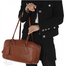 Сумка женская кожаная 3691VG brown Vitelli Grassi