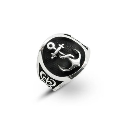 Мужское кольцо из серебра без вставки, ТМК-8