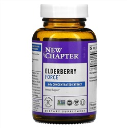 New Chapter, Сила Бузины, 30 Растительных капсул