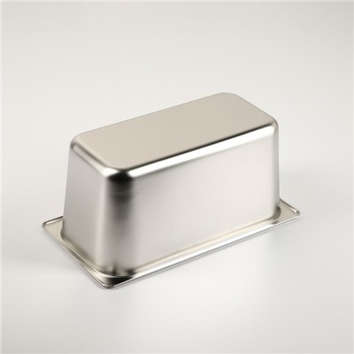 Гастроёмкость GN 1/3, 150 мм, 32.5×17.6×15 см, толщина 0.6 мм, нержавеющая сталь