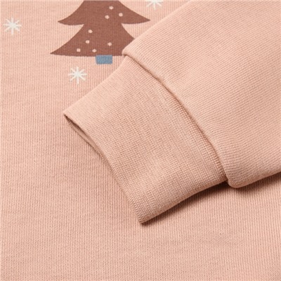 Костюм детский (свитшот, брюки) «Крошка Я. Новогодние игрушки», рост 62-68 см