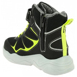 KQI_52060-2 сер Ботинки деми для мальчиков (27-32)/12