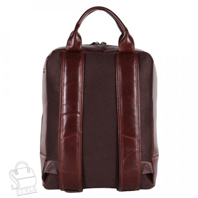 Рюкзак мужской кожаный 7325G brown Fuzhiniao