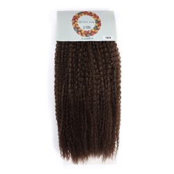 САМБА Афролоконы, 60 см, 270 г, тёмно-русый, русый HKB18Т/6 (Бразилька)