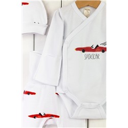 Комплект (Боди+Ползунки+Шапочка) BABY BOOM, 1029646