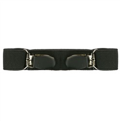 Hollywood Fashion Secrets, Hip Hugger Strap, Black, 1 Elastic Band