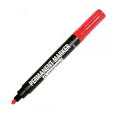 Маркер перманентный 2.5мм 8566/01-04 красный Centropen