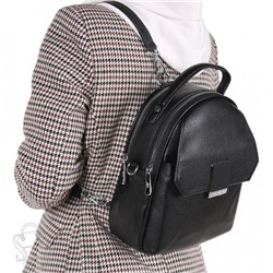 Рюкзак женский 69162 black Velina Fabbiano-Safenta/30