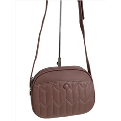 Женская сумка из искусственной кожи, цвет пудра