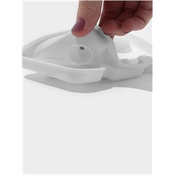 Форма для муссовых десертов и выпечки из 2 частей Доляна «Шарики», силикон, 13×8.5×3 см, 7 ячеек (d=1-3.5 см), белая