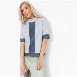 Водолазка вискозная, Фирменное приветствие (серая)