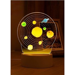 Ночник детский "Солнечная система" в коробке