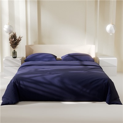 Постельное бельё 2-спальное «Этель. Синяя пыль», поплин