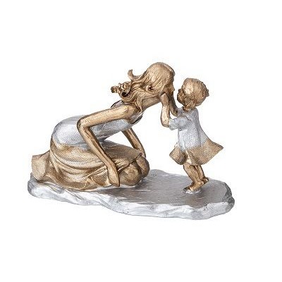 Фигурка МАМА С ДОЧКОЙ 15,5*6,5*10см Lefard