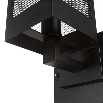 Бра «Сатикс» Е27 40 Вт черный 35×17×18 см