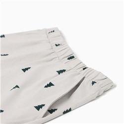 Пижама новогодняя женская (футболка, шорты) KAFTAN «Елки», размер 48-50