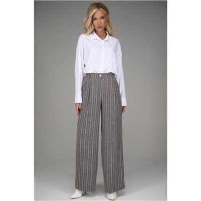 Брюки Сиара (серый/полоска)