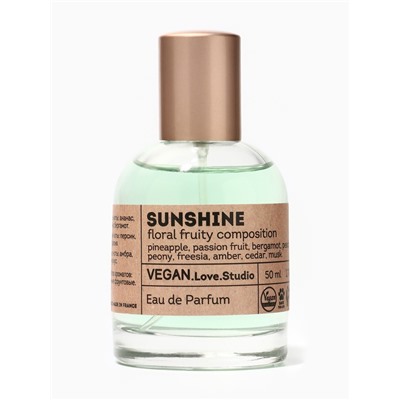 Парфюмерная вода женская Vegan Love Studio Sunshine, 50 мл (по мотивам Incanto Shine (Salvatore Ferragamo)