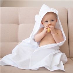 Уголок детский вафельный «Экономь и Я», 90×90 см, хлопок 100%, белый