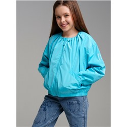 Куртка текстильная с полиуретановым покрытием для девочек (ветровка)