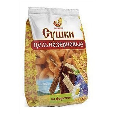 Сушки пшеничные ц/з на фруктозе 250г ЭКОПРОДУКТЫ, 1187273
