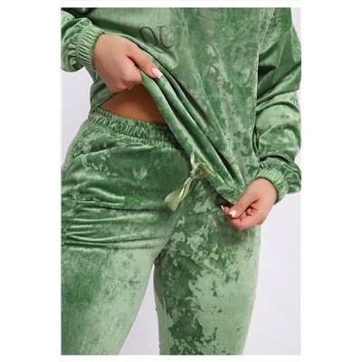 Костюм с брюками велюровый 635П НАТАЛИ, 1225349