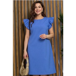 Платье Неповторимый шарм (голубое) П13235-19М