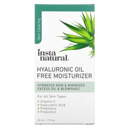 InstaNatural, гиалуроновый увлажняющий нежирный крем, 50 мл (1,7 жидк. унции)