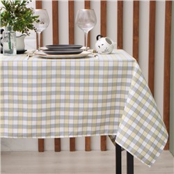 Скатерть «Этель», жёлтая, 140×180 см, 100% п/э