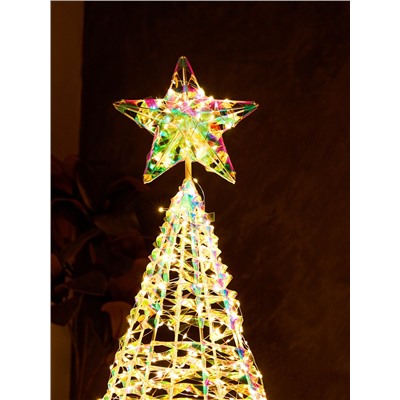 Фигура световая FROSTY «Елка», 150 см, 1440 LED, 220V, свечение тёплое белое