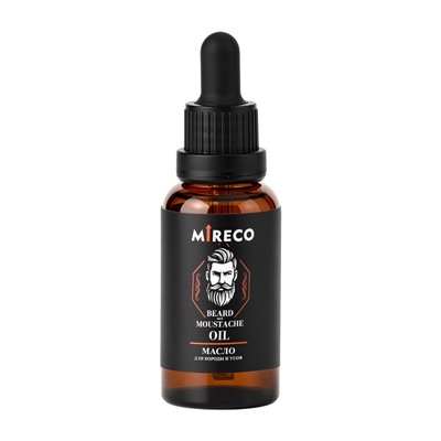 Масло для бороды и усов Mireco стекло, 30 мл