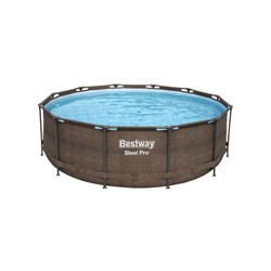 УЦЕНКА Бассейн каркасный Steel Pro, 305×100 см, круглый, 5617P Bestway