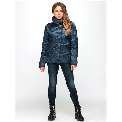 VS190124 св/син Пуховик женский (40-48)