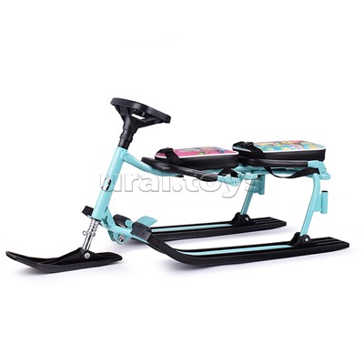 Игрушка Снегокат детский 505 "TWINS BABY PUSH" для двоих (Черепашки)