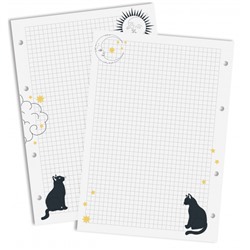 Сменный блок для тетради А5 100л клетка "TAROT" LXRBGR-TRT LOREX