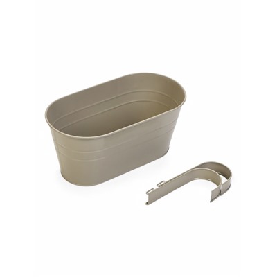 Кашпо подвесное «Ванночка», 26×14×12 см, МИКС