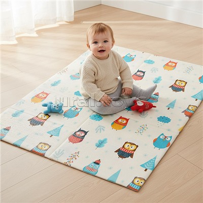 Коврик развивающий "Совушки-Подводные истории" (150*180* 0.8см) EVA