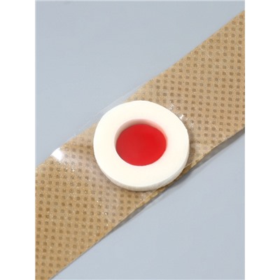 Пластырь для ног, набор - 12 шт., на клеевой основе, бежевый