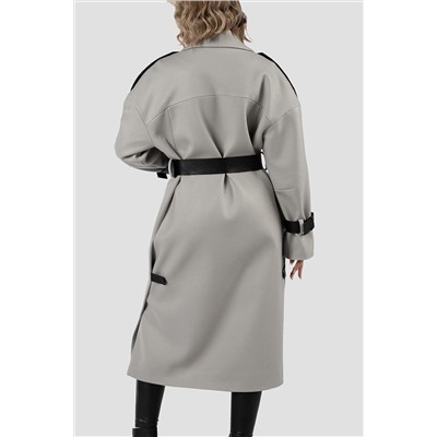 01-11944 Пальто женское демисезонное (пояс)