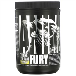 Universal Nutrition, Animal Fury, со вкусом лимонада, 501 г (1,1 фунта)