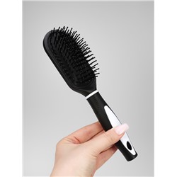 Расчёска массажная, 6.7×24 (±1) см, чёрная