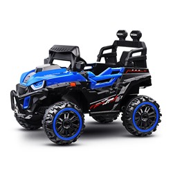 Электромобиль "Багги" с р/у управлением, четырехколесный (синий)