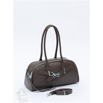 Сумка женская кожаная 9198SP d.gray Velina Fabbaino-Safenta