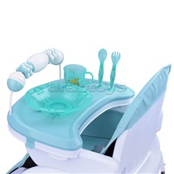 Стульчик детский зеленый, в коробке