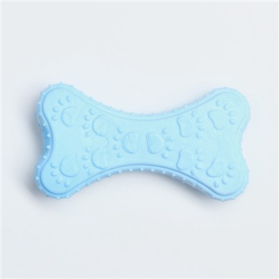 Игрушка плавающая «Лапки» Пижон Premium, вспененный TPR, 10.5×5.5×2 см, голубая