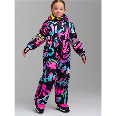 Комбинезон текстильный с полиуретановым покрытием для девочек